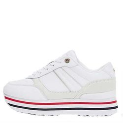 Tommy Hilfiger Sneakers made of different materials - white (YBR)