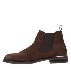 Tommy Hilfiger Suede Chelsea Boot - brown (GT6)