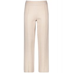 Gerry Weber Collection Pantalon en maille - beige/blanc (905440)