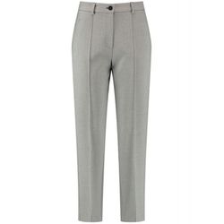 Gerry Weber Collection Pantalon 7/8 à carreaux fins - gris (02025)