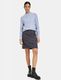 Gerry Weber Collection Short structured skirt - blue/black (08010)