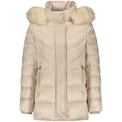 Gerry Weber Edition Quilted jacket with hood  - beige (20088)