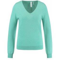 Gerry Weber Edition V-neck sweater - green (50941)
