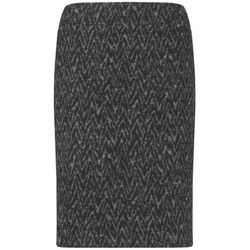 Gerry Weber Edition Skirt with pattern - black/gray (01010)