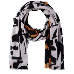 Gerry Weber Edition Écharpe - noir/gris/brun (01049)