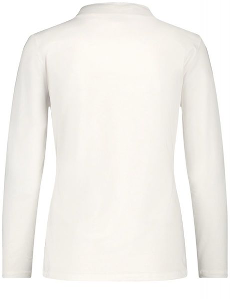 Gerry Weber Edition Langarmshirt  - weiß/beige (99700)