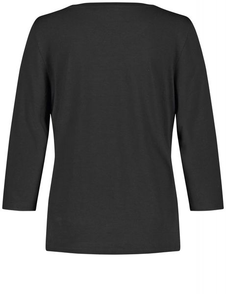 Gerry Weber Edition T-shirt manches 3/4 - blanc/noir (09018)