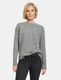 Gerry Weber Edition Wool jumper in a textured knit  - gray (204690)