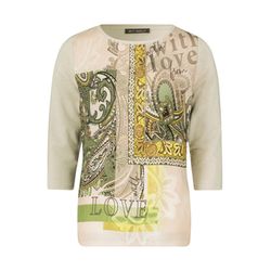 Betty Barclay Blouse top - beige/green (7856)