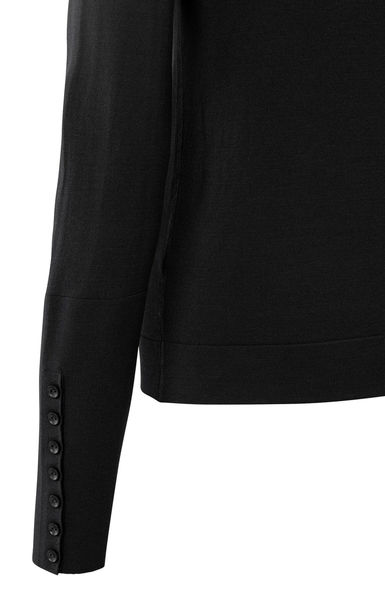Yaya Sweater with turtleneck - black (00001)
