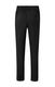 Yaya Soft pantalon with straight leg - black (00001)