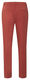Yaya Pantalon stretch en sergé - rouge/brun (81442)