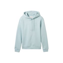 Tom Tailor Denim hoodie with embroidery - blue (30463)
