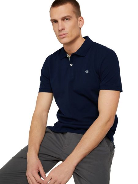 Tom Tailor Basic polo shirt - blue (10668)