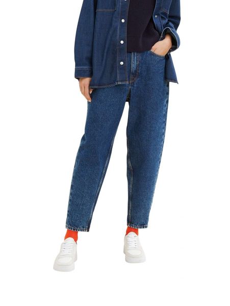 blue Fit Mom Tailor Barrel Jeans - Denim (10114) Leg - with XS Tom