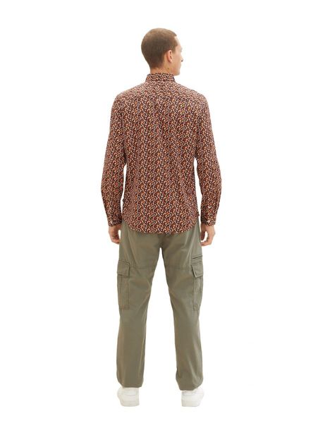 Tom Tailor Patterned shirt - orange/brown (32330)