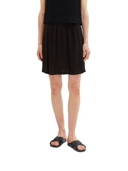 Tom Tailor Basic mini-skirt - black (14482)