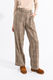 Molly Bracken Checked pants - brown (BEIGE)
