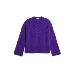 Armedangels Pull Oversized Fit - Brunaa Cable - violet (2397)