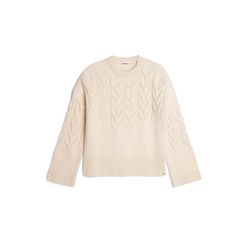 Armedangels Pull Oversized Fit - Brunaa Cable - beige (1609)