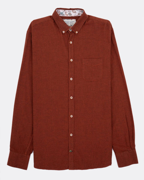 Colours & Sons Twill shirt - brown (180)