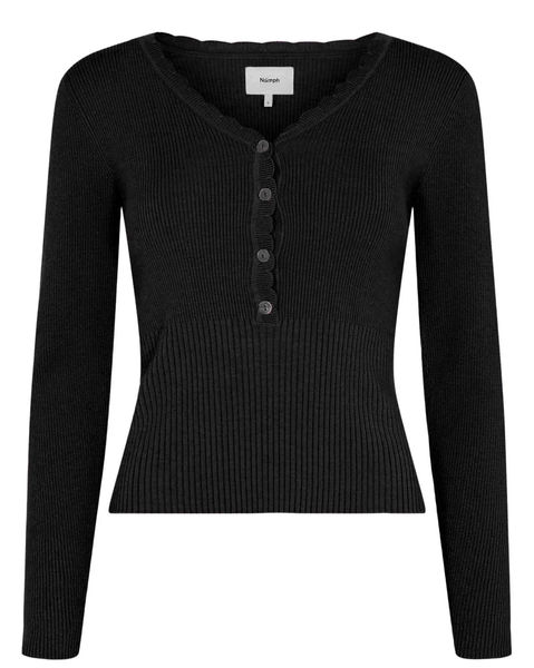 Nümph Sweater - Nuroa  - black (0000)