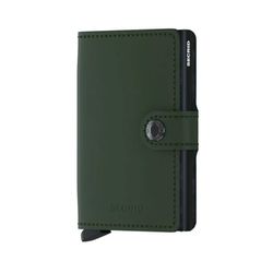 Secrid Mini Wallet Matte (65x102x21mm) - grün (Green-Black)