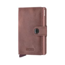 Secrid Mini Wallet (65x102x21mm) - purple/brown (Mauve)