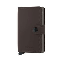Secrid Mini Wallet Matte (65x102x21mm) - braun (Truffle)