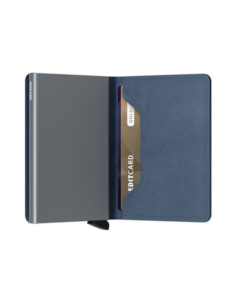Secrid Slim Wallet Matte (68x102x16mm) - blau (Ice Blue )
