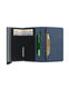 Secrid Slim Wallet Matte (68x102x16mm) - bleu (Ice Blue )