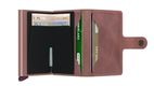 Secrid Mini Wallet Vintage (65x102x21mm) - violet/brun (Mauve)