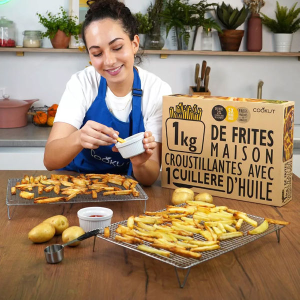 Cookut Kit for homemade fries - brown (00)