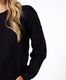 Esqualo Sweater with embroidery  - black (BLACK)