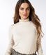 Esqualo Sweater with shoulder detail - beige (Light Sand)