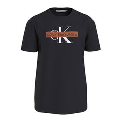 Calvin Klein Jeans T-shirt avec monogramme - noir (BEH)