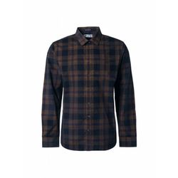 No Excess Shirt Corduroy Check - brown/blue (78)