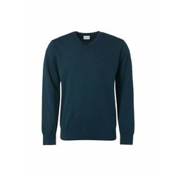 No Excess V-neck sweater - blue (131)