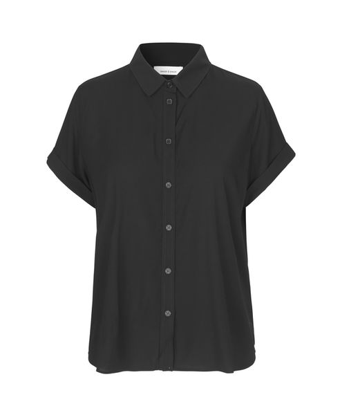 Samsøe & Samsøe Majan Shirt  - schwarz (BLACK)