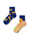 Many Mornings Socken - Golden Boy - blau/beige (00)