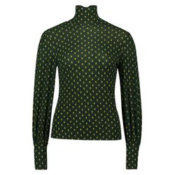 Zero Turtleneck shirt with print - green (5867)