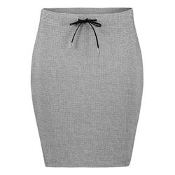 Cartoon Mini skirt - gray (9813)
