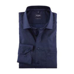 Olymp Modern Fit : chemise business - bleu (14)