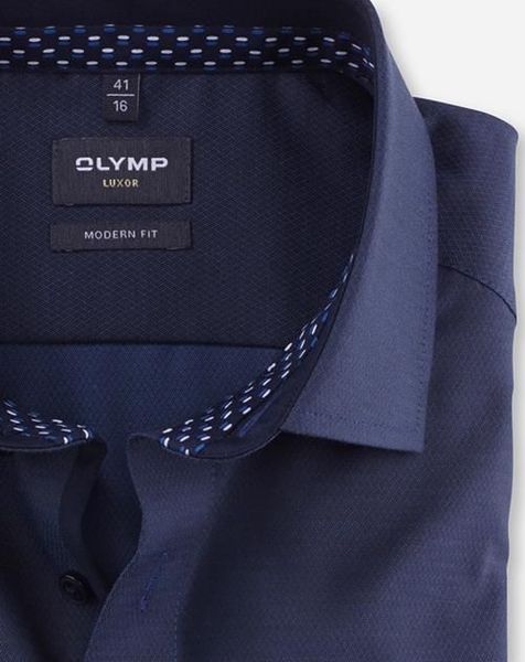 Olymp Modern Fit : business shirt - blue (14)