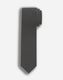 Olymp Krawatte Medium 6,5 Cm - schwarz (68)