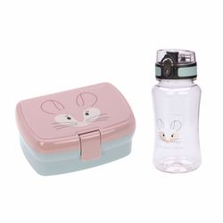 Lässig Lunch Box & Water Bottle Set - pink (00)
