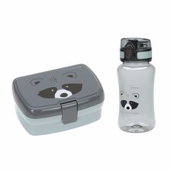 Lässig Lunch Box & Water Bottle Set - gray (00)