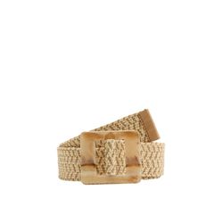 s.Oliver Red Label Belt in raffia look with thorn buckle - beige (81X1)
