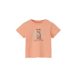 s.Oliver Red Label T-shirt with a front print  - orange (2110)