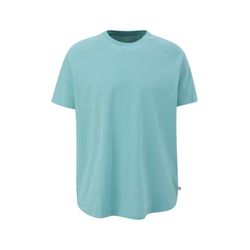 Q/S designed by T-shirt made from pure cotton - blue (6134)